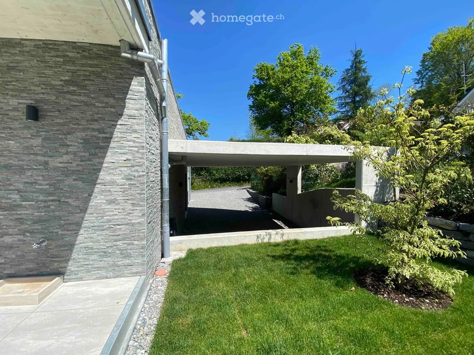 VILLA CONTEMPORAINE TERRASSEE - VUE LAC A DEUX PAS DE LA PLAGE