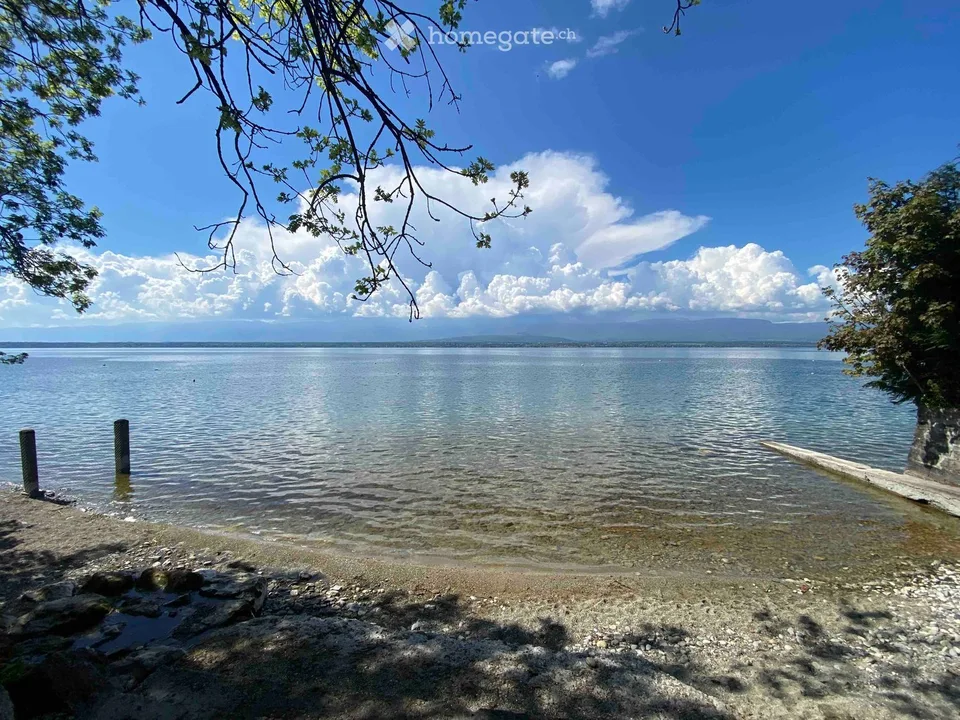 VILLA CONTEMPORAINE TERRASSEE - VUE LAC A DEUX PAS DE LA PLAGE