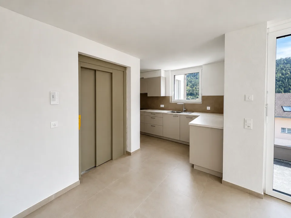 Magnificent 3.5-room attic apartment in Saint-Imier – New construction 2026 – photo 3 of 9