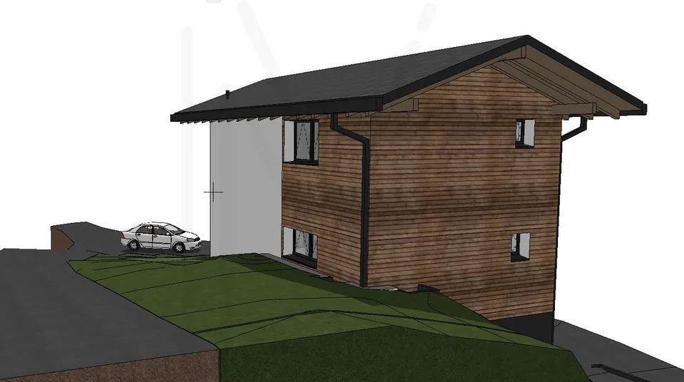 Terreno con permesso di costruire valido per una villa/chalet individuale – foto 7 di 7