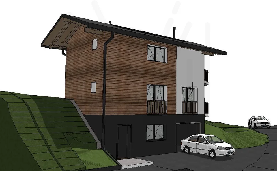 Terreno con permesso di costruire valido per una villa/chalet individuale – foto 6 di 7
