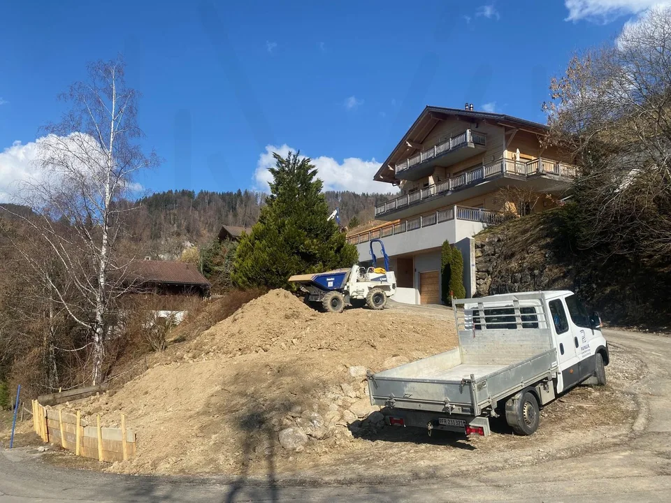 Terreno con permesso di costruire valido per una villa/chalet individuale – foto 3 di 7