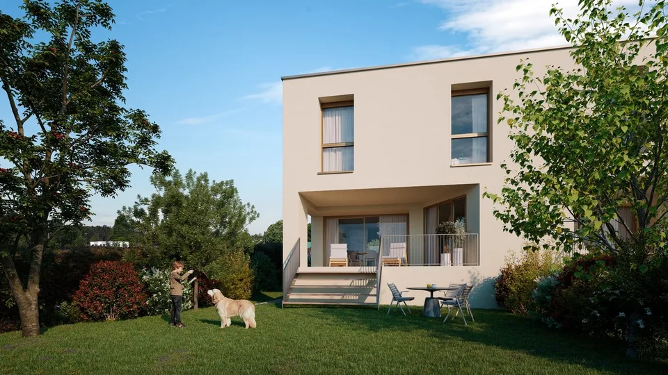 Villa di architetto con 5,5 locali, nuova, con giardino privato - Lotto 5 – foto 2 di 10