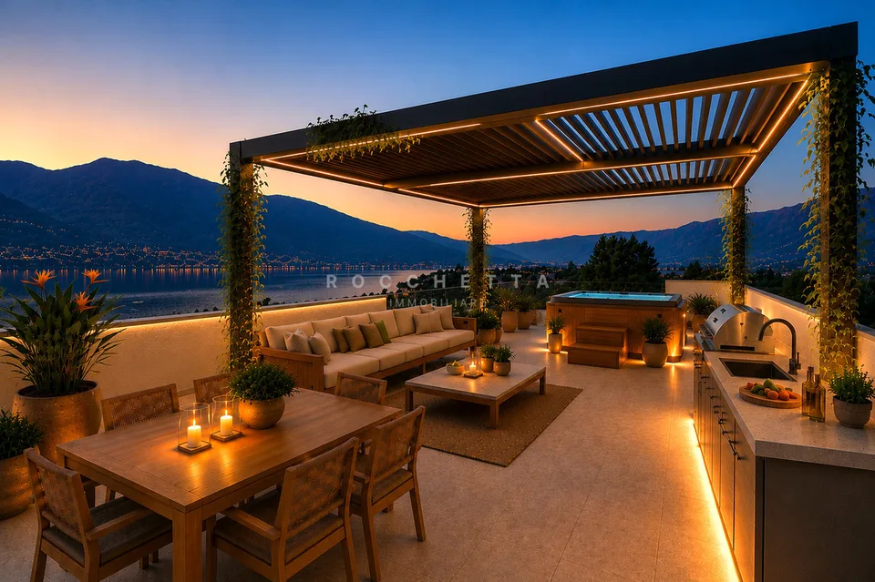 Nuovo attico con esclusiva terrazza sul tetto e grandiosa vista a 360 – Foto 4 von 13