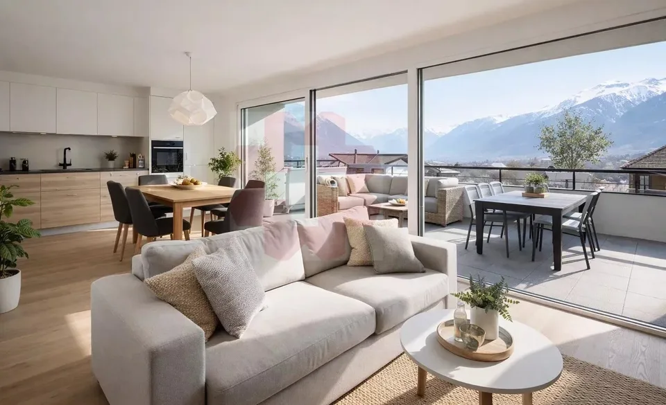 Charmanter Apartment mit 4.5 Zimmern – Foto 2 von 7