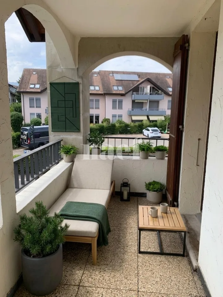 Four-room apartment on the 1st floor with balcony