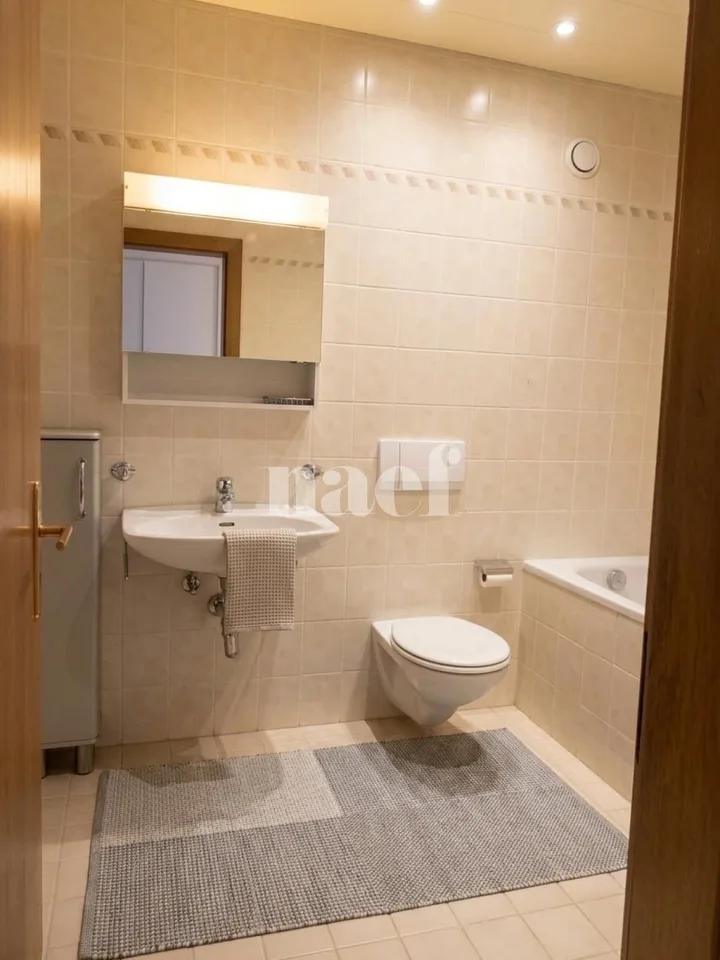 Four-room apartment on the 1st floor with balcony