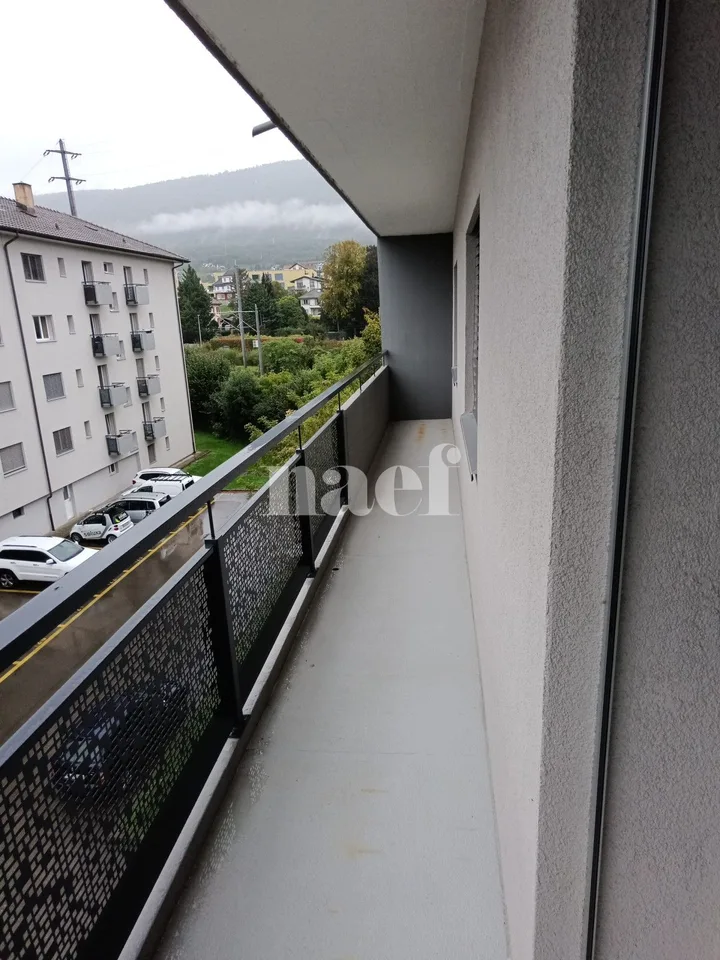 Wohnung mit 4 Zimmern und großem Balkon renoviert