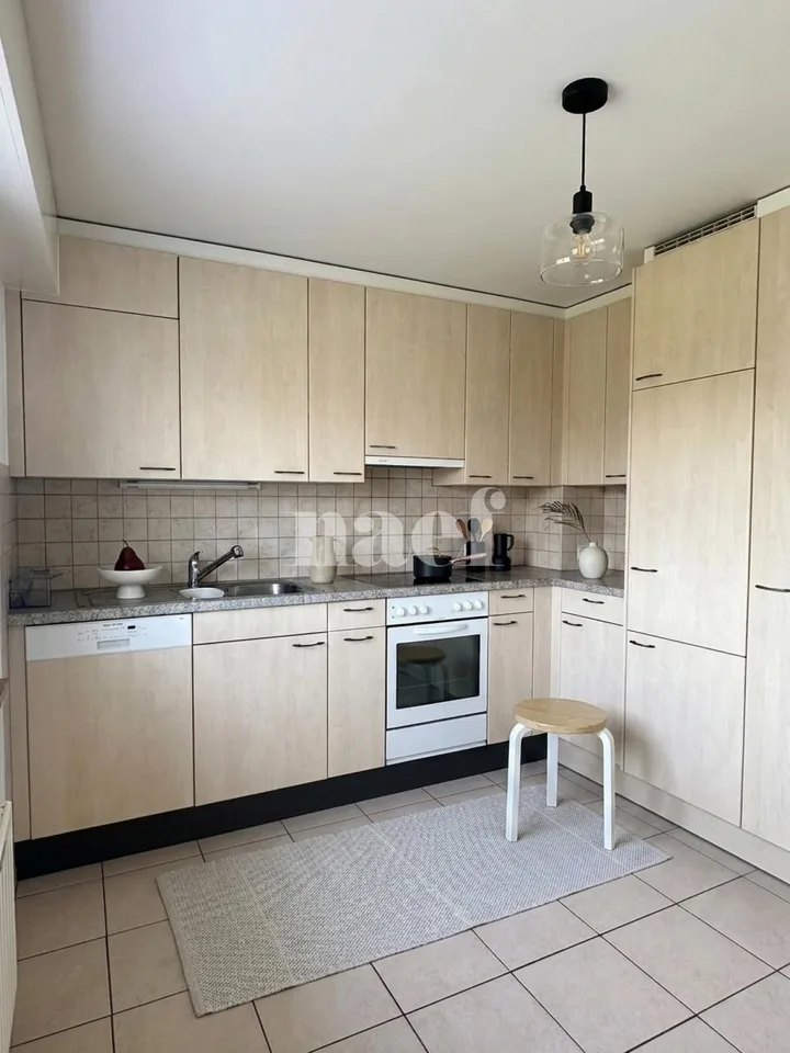 Four-room apartment with balcony
