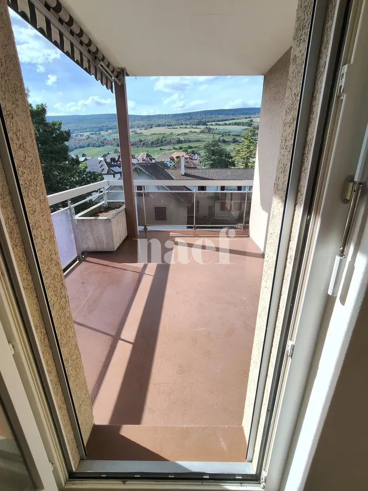 Au Landeron, appartement de 4.5 pièces avec balcon