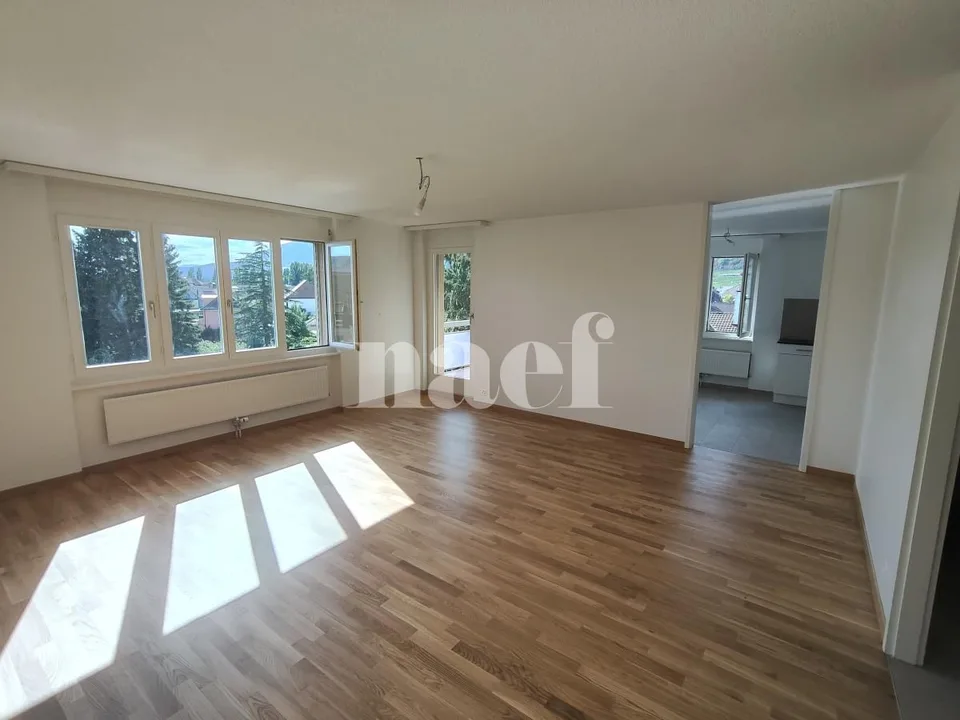 Au Landeron, appartement de 4.5 pièces avec balcon