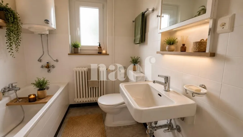 Schönes helles 3-Zimmer-Apartment mit Balkon – Foto 6 von 7