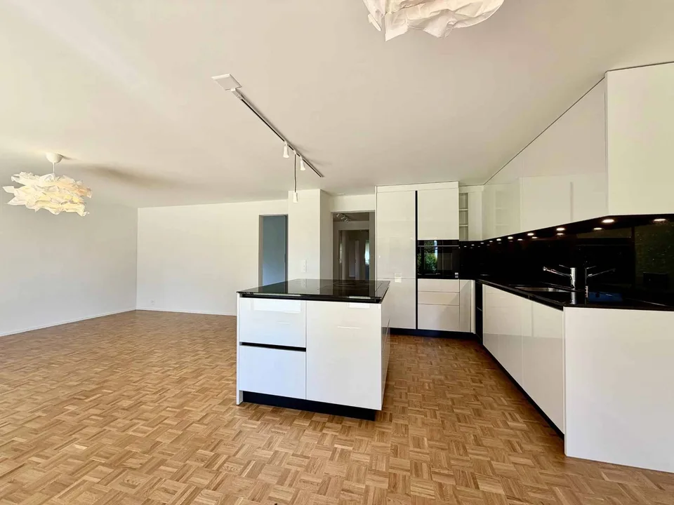 Spacious 5.5-room renovated apartment with garden