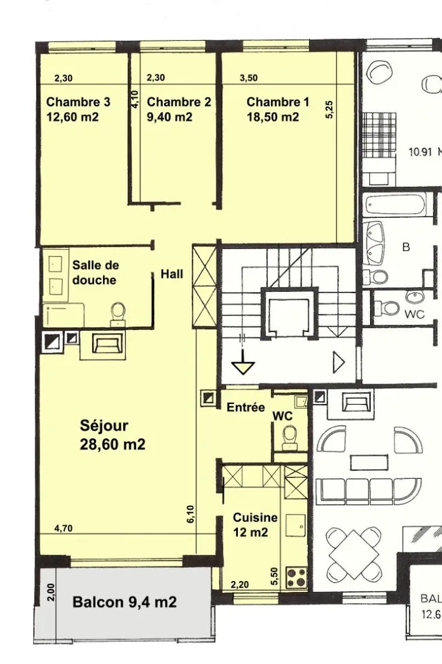 Appartamento di 4,5 locali completamente ristrutturato "di alto standing" – foto 11 di 11