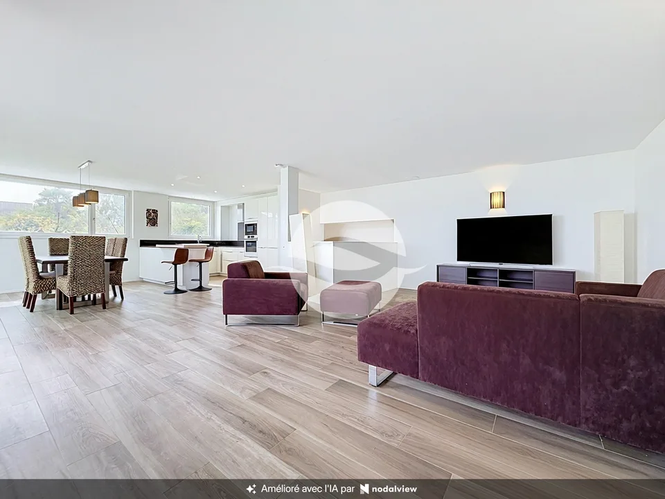 Magnifique Duplex Vue lac et Alpes - Piscine et jardin commun