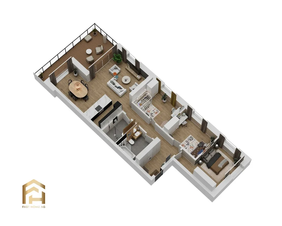 Première occupation MFH Imbach appartement de 4.5 pièces – photo 2 sur 9