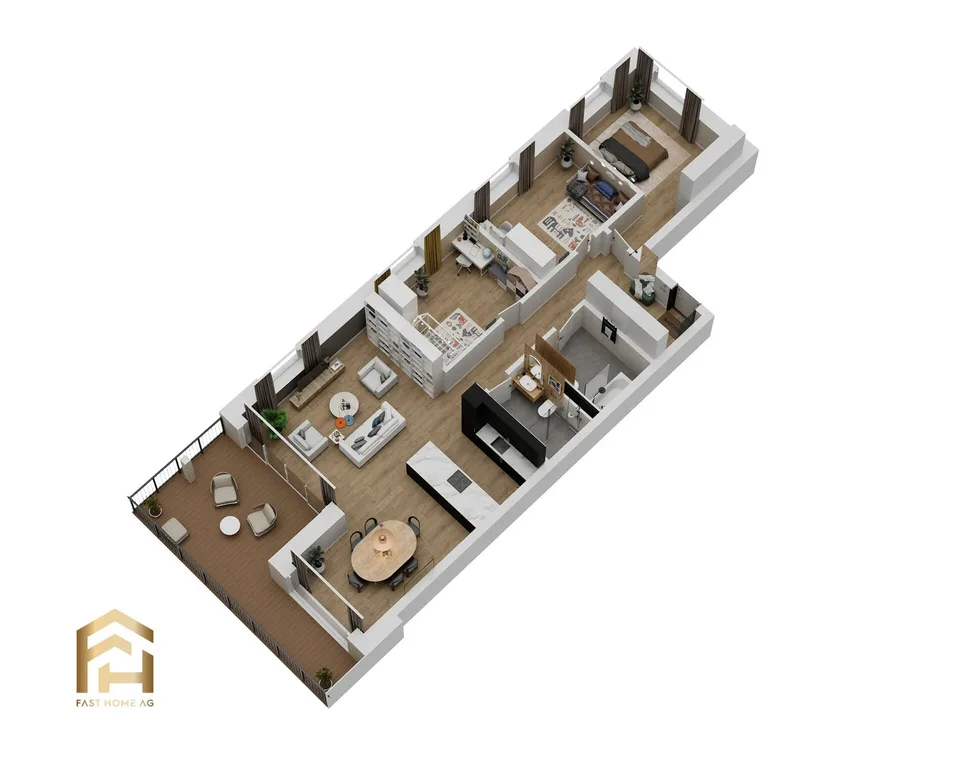 Première occupation MFH Imbach appartement de 4.5 pièces – photo 3 sur 9
