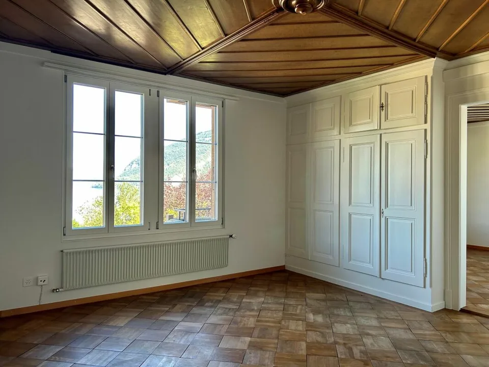 Appartamento 3.5 locali a Leissigen con vista sul lago di Thun