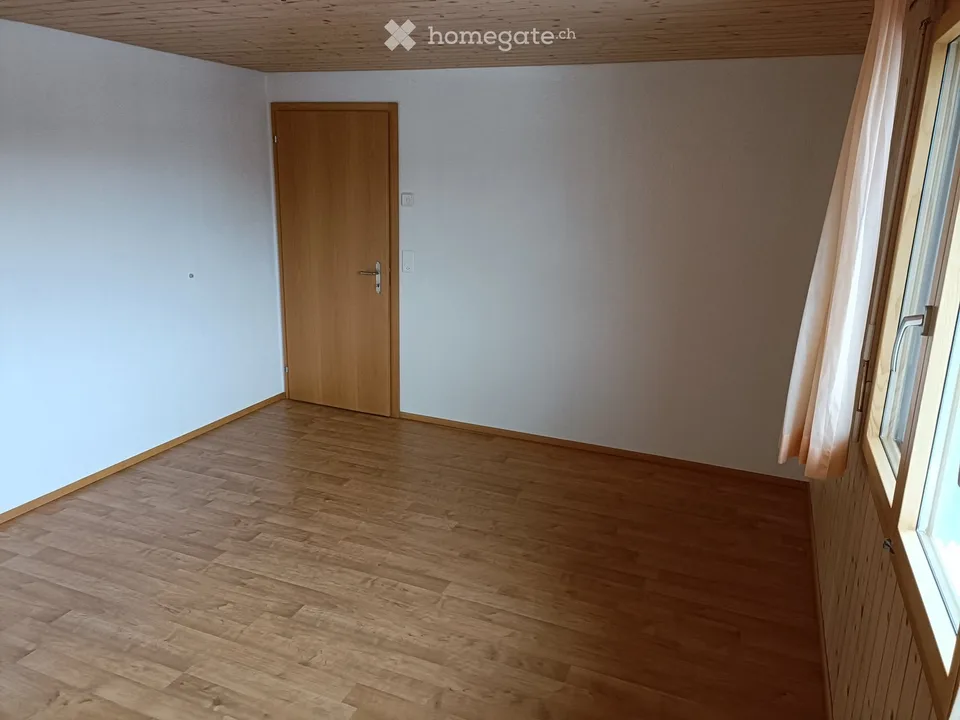 Bright 3.5-room apartment with balcony and beautiful view in Entlebuch