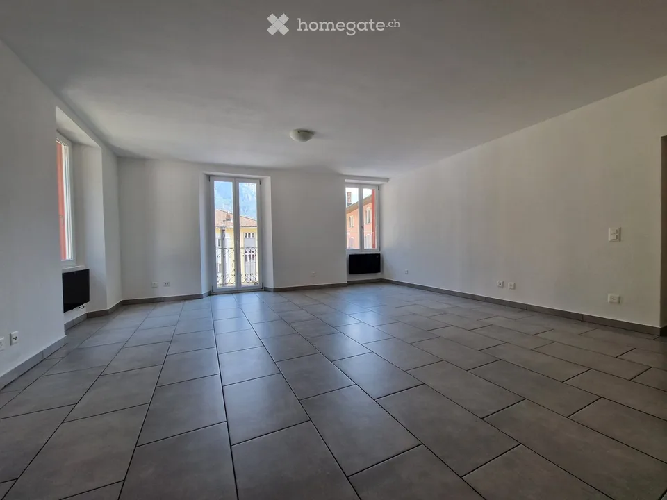 Location appartement 3,5 pièces à proximité de Biasca