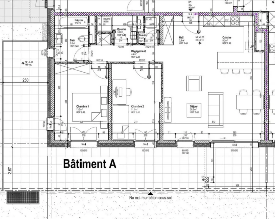 Sehr schönes 3.5-Zimmer-Apartment im Erdgeschoss mit Terrasse und Garten