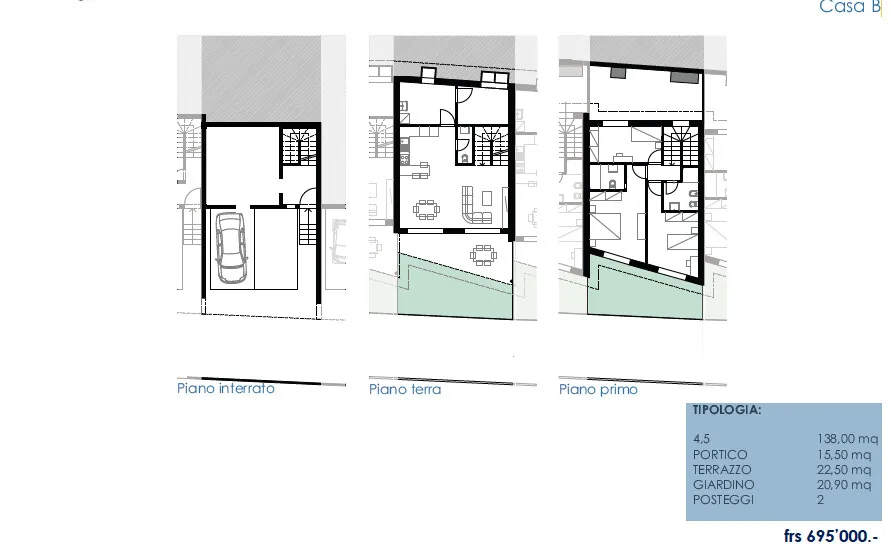 Monteggio: Vivre dans le vert, entre intimité et confort: Maison 4.5 pièces – photo 5 sur 8