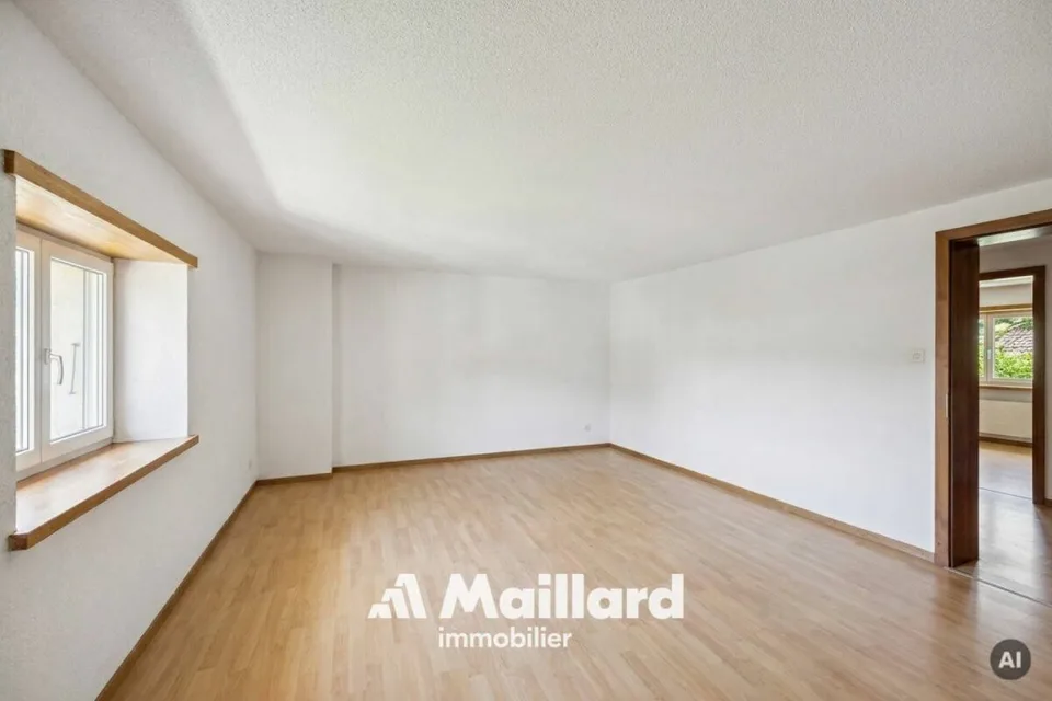 Courfaivre - Appartement paisible avec place de parc et jardin – photo 4 sur 9