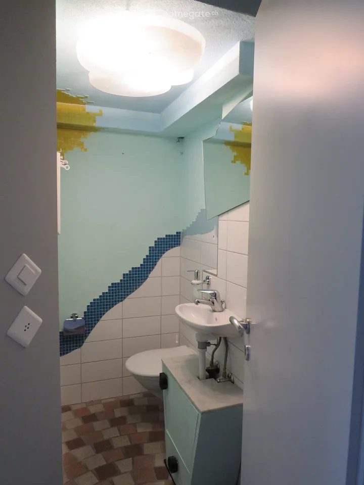 Charmant appartement 3.5 pièces avec part de jardin et veranda à proximité du lac – Steckborn