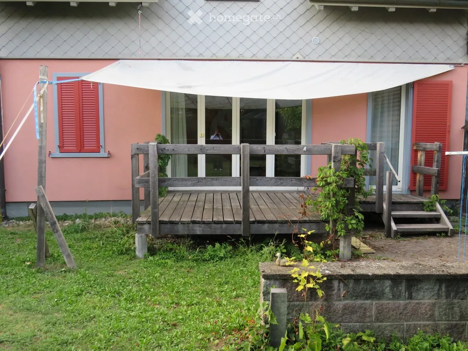 Charmant appartement 3.5 pièces avec part de jardin et veranda à proximité du lac – Steckborn