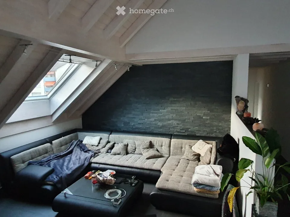 Exclusive, spacious 3.5-room attic apartment in Flums