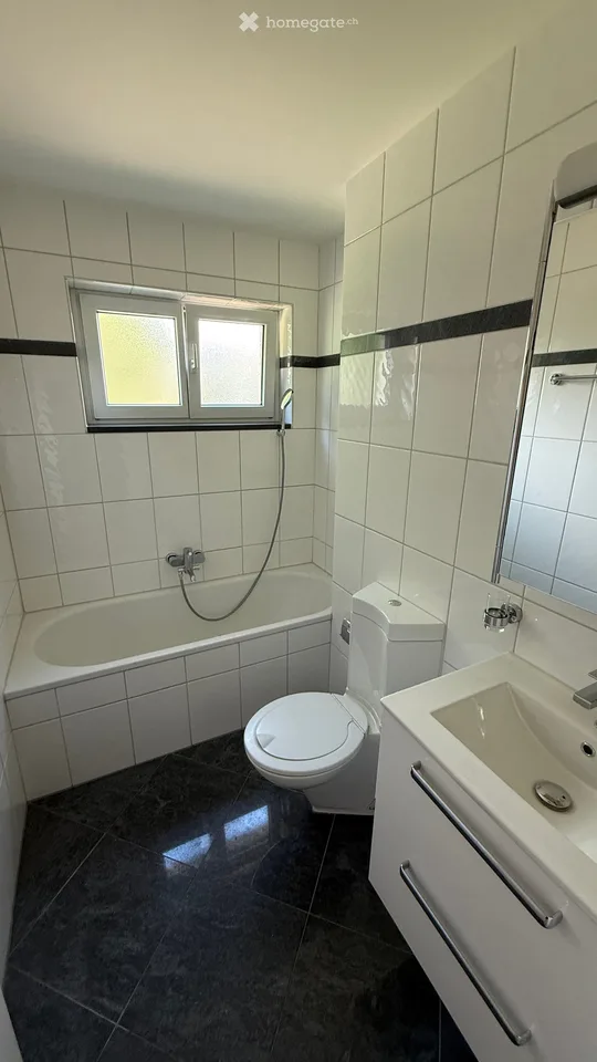 Bright 4.5-room apartment with garden seating in Uetikon am See