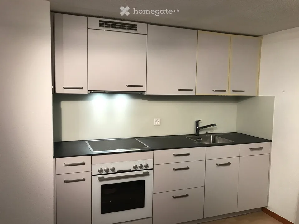 Studio 2 pièces ensoleillé dans une maison unifamiliale à Bellach