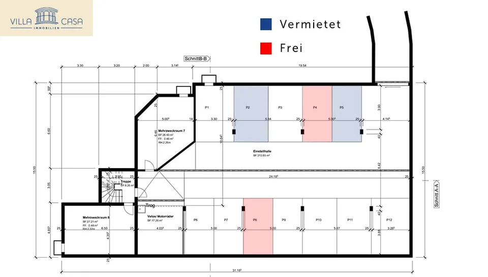 Place de parking à Spiez – préparée pour les voitures électriques – photo 3 sur 4