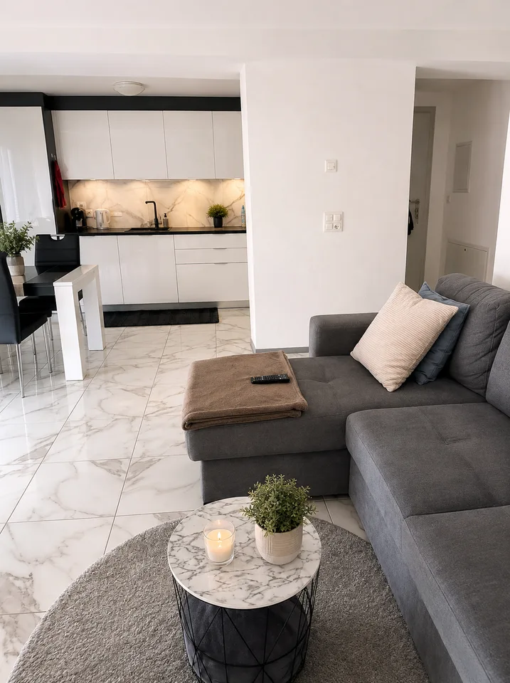 Bright 2.5-room apartment with balcony in Studen