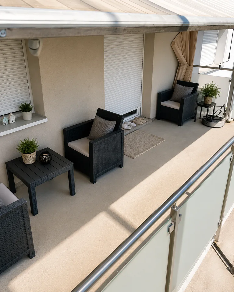 Bright 2.5-room apartment with balcony in Studen