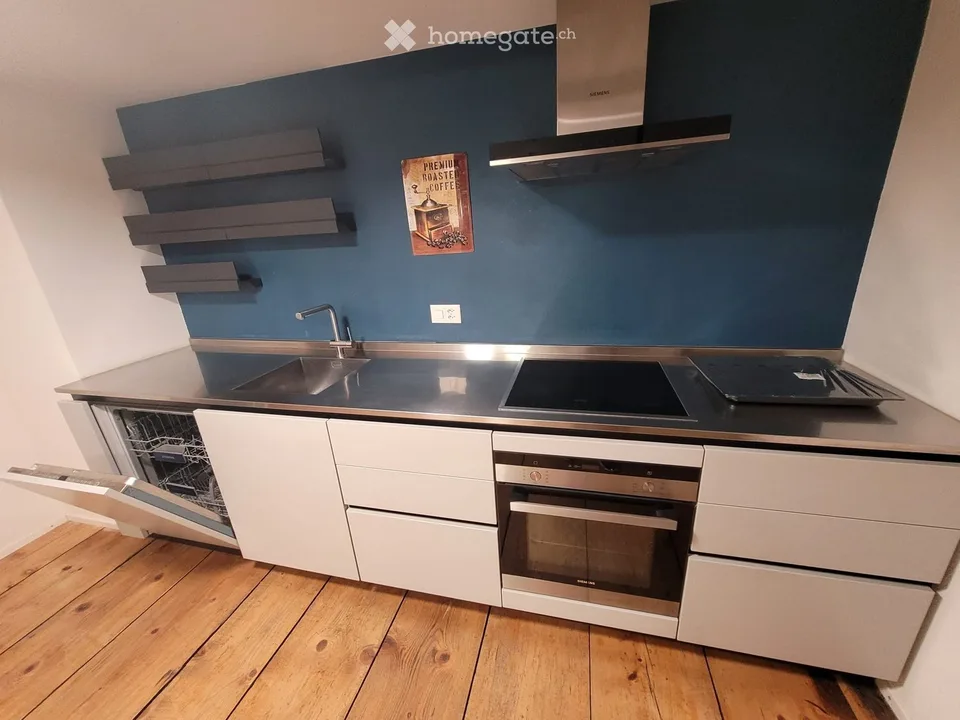 Appartement lumineux 1.5 pièces dans un quartier calme à Dürrenroth