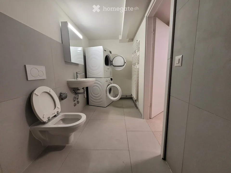 Appartement lumineux 1.5 pièces dans un quartier calme à Dürrenroth