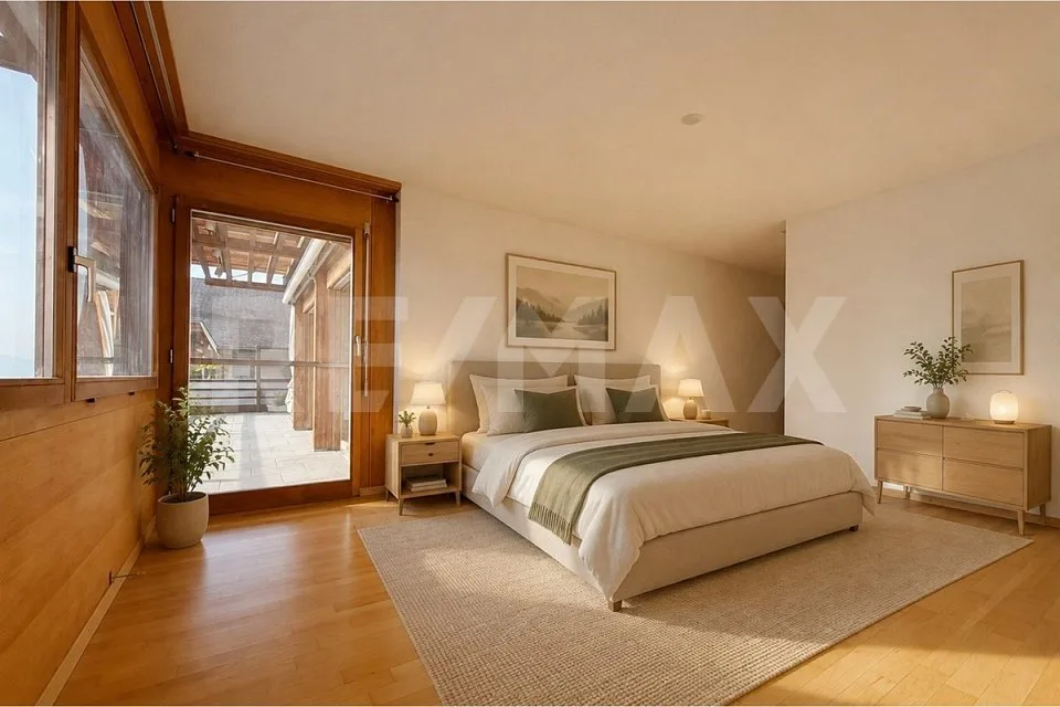 Ferienwohnung in Sigriswil mit Berg- und Seeblick – Foto 6 von 13