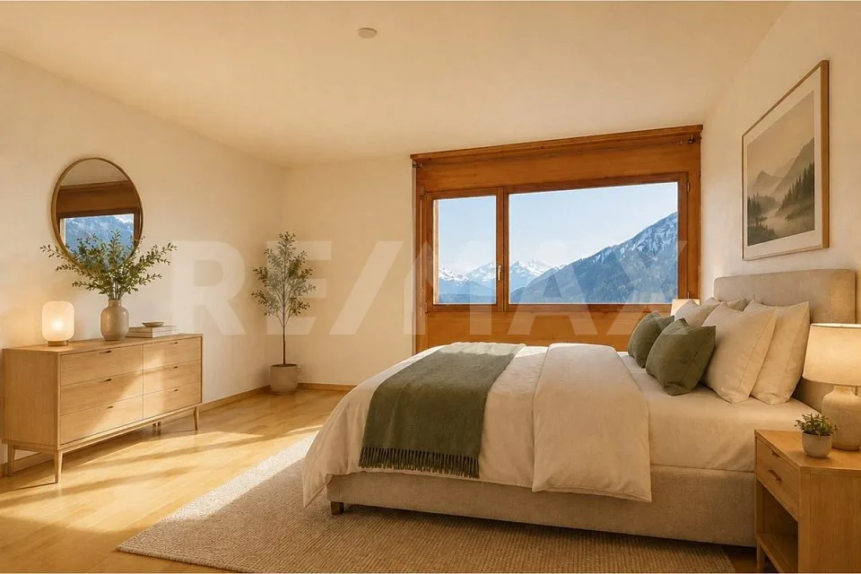 Ferienwohnung in Sigriswil mit Berg- und Seeblick – Foto 7 von 13