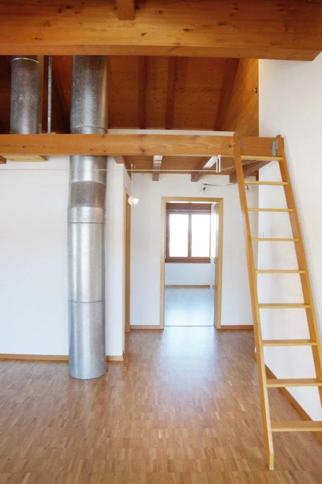 Charmante 4.5-Zimmer-Dachwohnung Heggidorn – Ruhige Lage mit herrlichem Ausblick