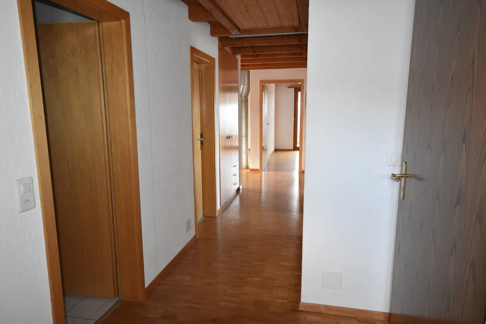 Charmante 4.5-Zimmer-Dachwohnung Heggidorn – Ruhige Lage mit herrlichem Ausblick