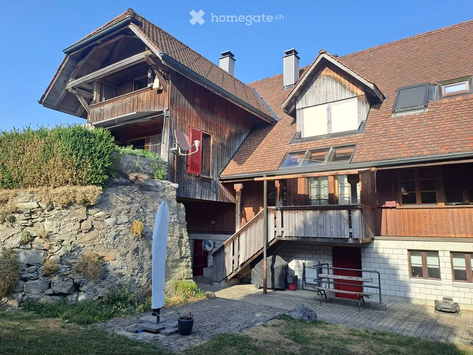3½-Zimmer-Maisonette-Wohnung in Zimmerwald BE