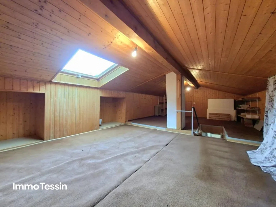 Sunny house with a wonderful view of the Ticino nature with a large outdoor area between Bellinzona and the Lukmanier Pass – photo 12 of 13