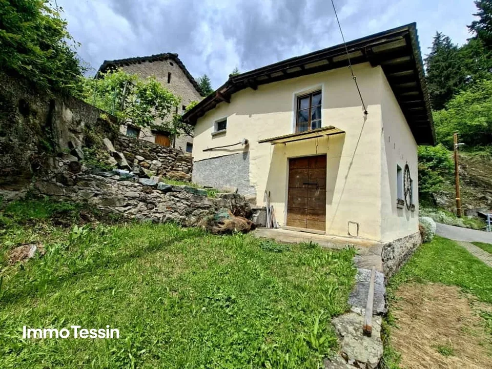 Sunny house with a wonderful view of the Ticino nature with a large outdoor area between Bellinzona and the Lukmanier Pass – photo 6 of 13