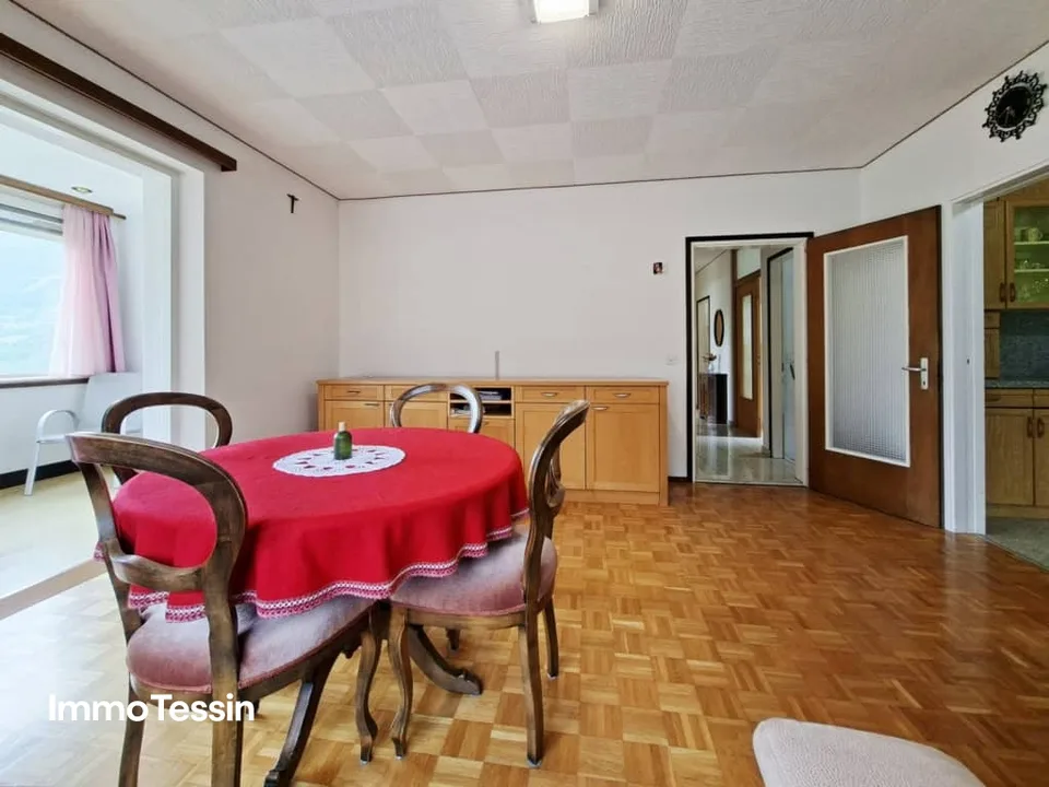 Sunny house with a wonderful view of the Ticino nature with a large outdoor area between Bellinzona and the Lukmanier Pass – photo 7 of 13