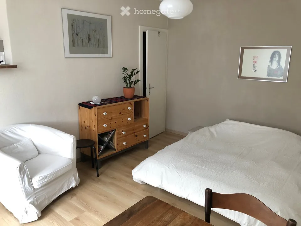 Schönes vollständig möbliertes Studio in Le Locle – Foto 2 von 5