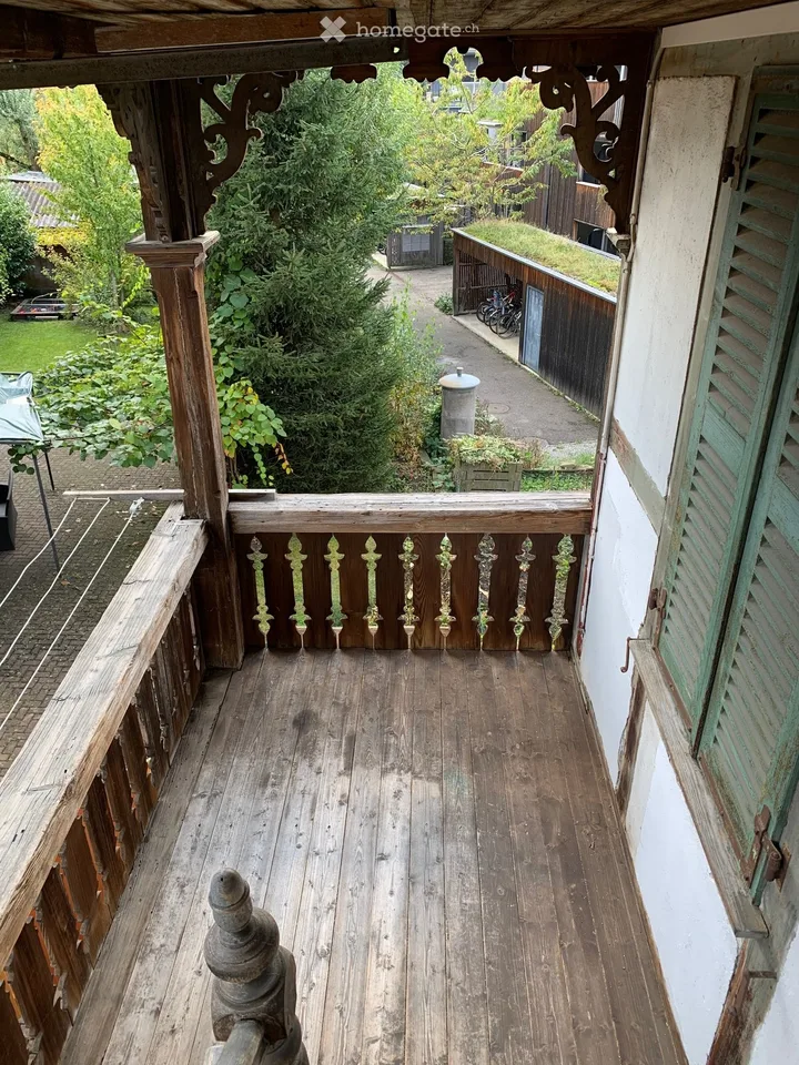 Central 2.5 room attic apartment in Oberdiessbach