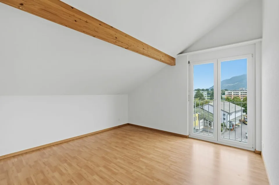 (RÉSERVÉ) appartement mansarde lumineux 3,5 pièces avec terrasse & vue panoramique – photo 6 sur 15
