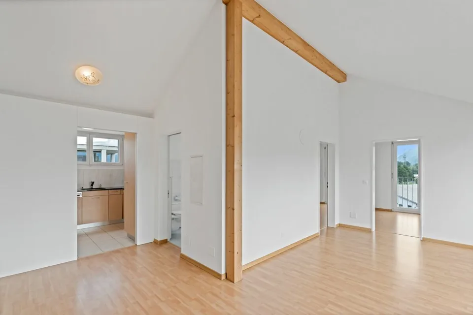 (RÉSERVÉ) appartement mansarde lumineux 3,5 pièces avec terrasse & vue panoramique – photo 4 sur 15