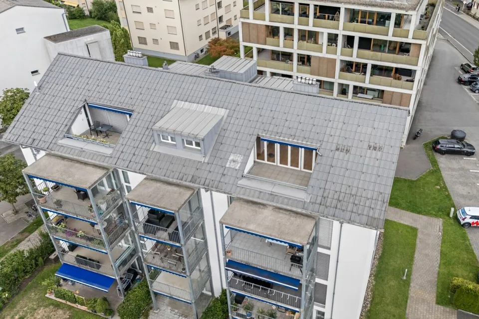 (RÉSERVÉ) appartement mansarde lumineux 3,5 pièces avec terrasse & vue panoramique – photo 15 sur 15